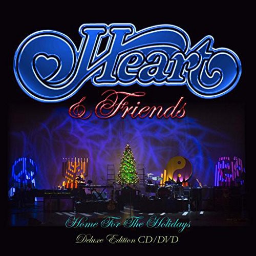 the album cover for Heart - Heart & Friends - Home For The Holidays [Deluxe CD/DVD]