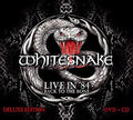 the album cover for Whitesnake - Live In 84: Back To The Bone [Deluxe CD/DVD]
