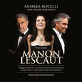 the album cover for Andrea Bocelli - Puccini: Manon Lescaut