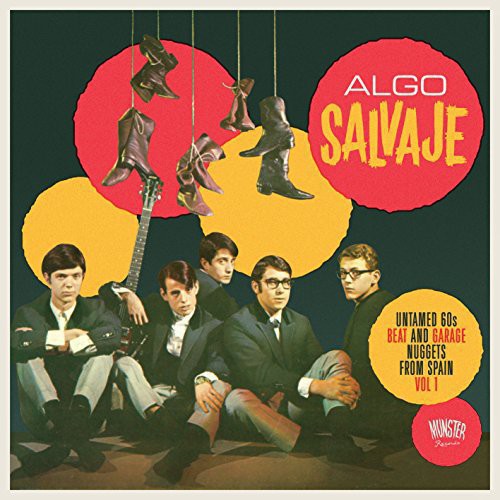 the album cover for Algo Salvaje Untamed 60s Beat & Garage / Var - Algo Salvaje: Untamed 60S Beat & Garage / Various