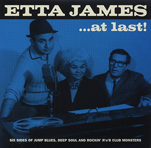 the album cover for Etta James - At Last: Six Sides of Jump Blues Deep Soul & Ro