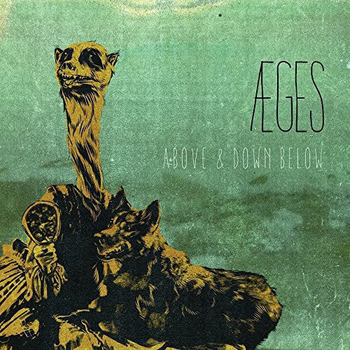 the album cover for Aeges - Above & Down Below