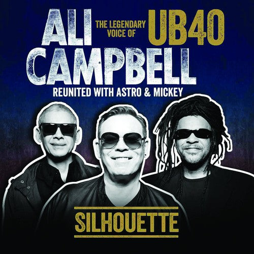 the album cover for Ali Campbell - Silhouette (The Legendary Voice of Ub40)