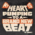 the album cover for Subways - My Heart Is Pumping to a Brand New Beat