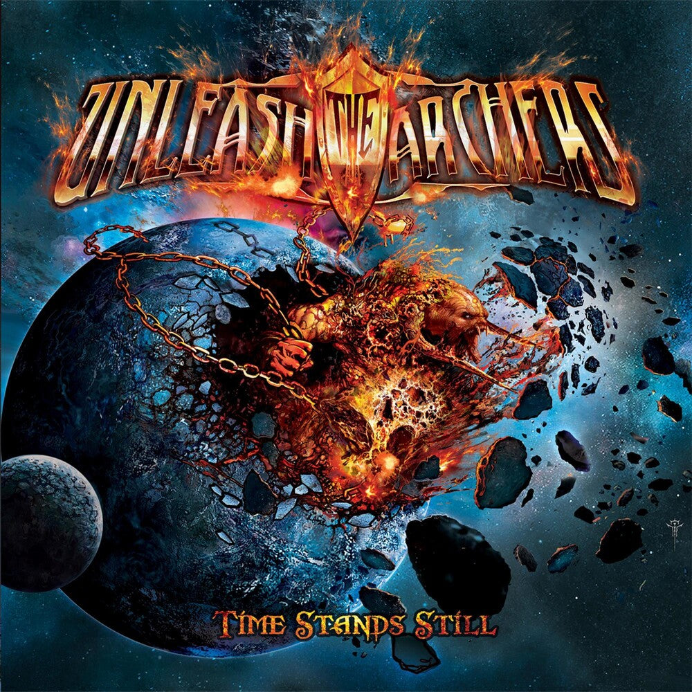the album cover for Unleash The Archers - Time Stands Still