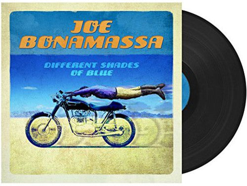 the album cover for Joe Bonamassa - Different Shades Of Blue [Import Vinyl]