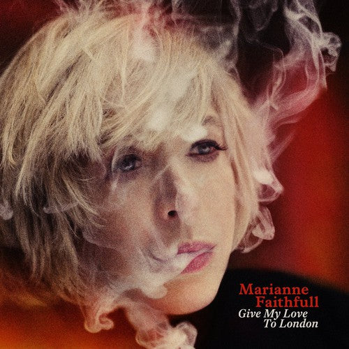 the album cover for Marianne Faithfull - Give My Love To London [Import Vinyl]