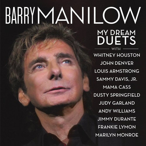 the album cover for Barry Manilow - My Dream Duets