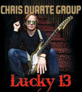 the album cover for Chris Duarte - Lucky 13