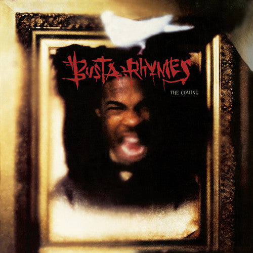 the album cover for Busta Rhymes - The Coming