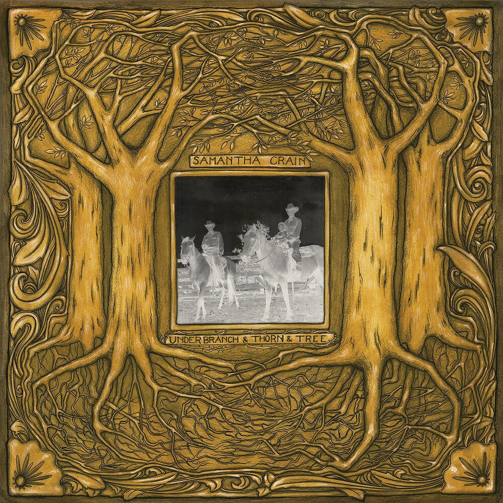 the album cover for Samantha Crain - Under Branch and Thorn and Tree
