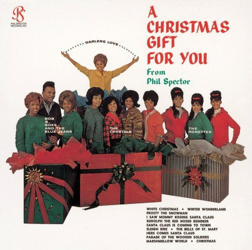 the album cover for Various Artists - A Christmas Gift for You from Phil Spector
