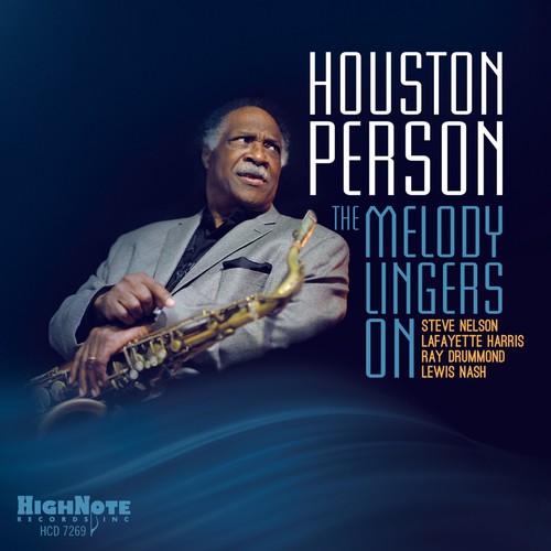 the album cover for Houston Person - Melody Lingers on