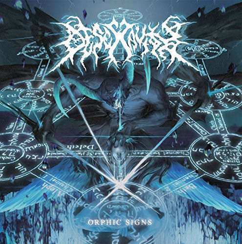 the album cover for Desecravity - Orphic Signs
