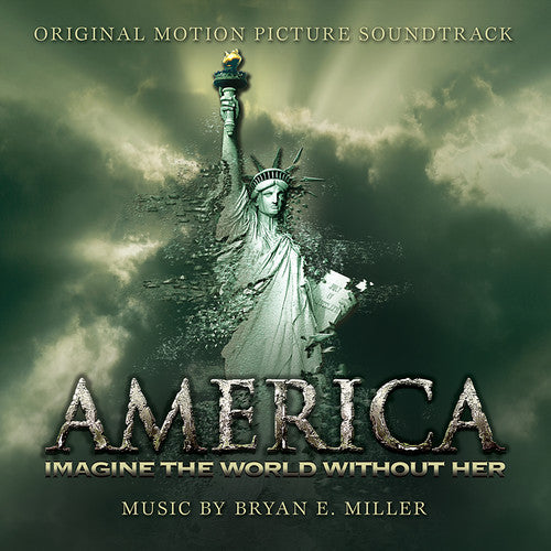 the album cover for Bryan Miller E - America: Imagine the World Without Her