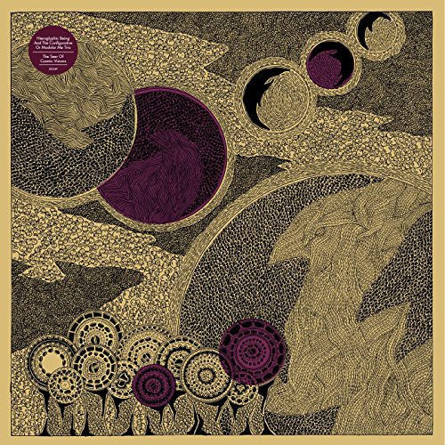 the album cover for Hieroglyphic Being & Configurative Or Modular Me - Seer of Cosmic Visions