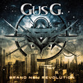 the album cover for Gus G. - Brand New Revolution