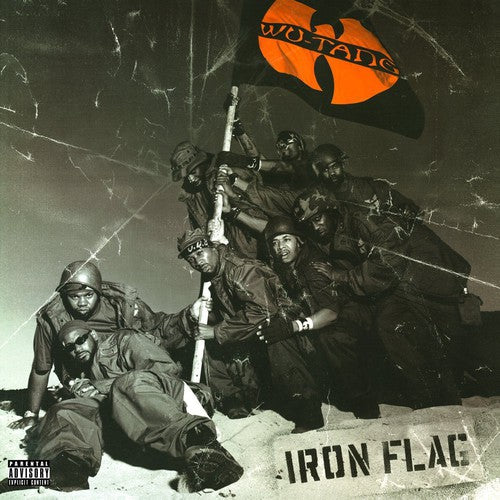 the album cover for Wu-Tang Clan - Iron Flag (Hol)