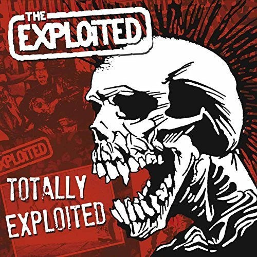 the album cover for Exploited - Totally Exploited