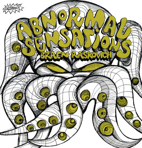 the album cover for Braen Raskovich - Abnormal Sensations