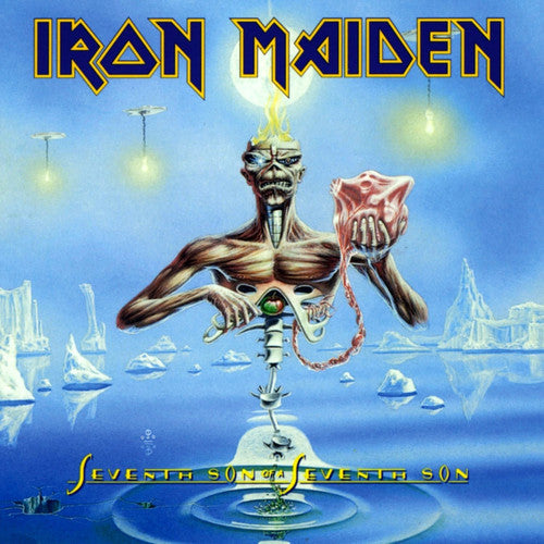 the album cover for Iron Maiden - Seventh Son Of A Seventh Son [Vinyl]