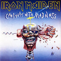 the album cover for Iron Maiden - Can I Play with Madness