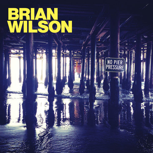 the album cover for Brian Wilson - No Pier Pressure [Vinyl]