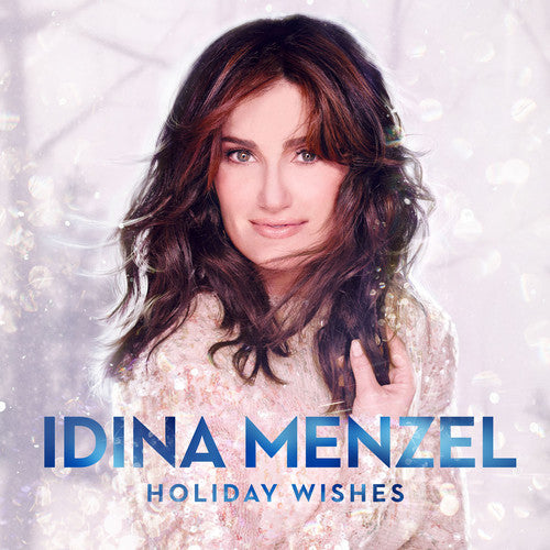 the album cover for Idina Menzel - Holiday Wishes