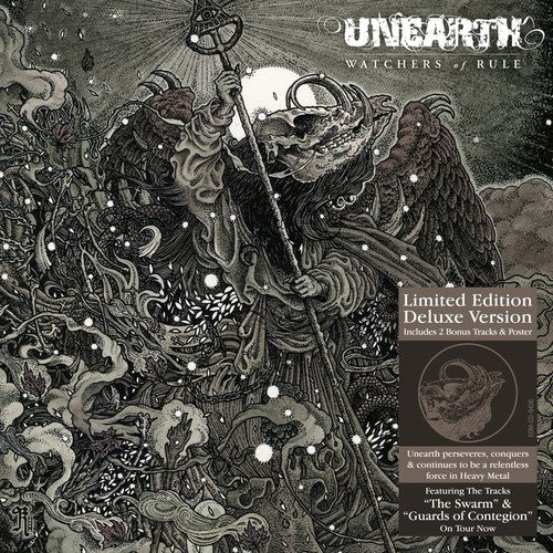 the album cover for Unearth - Watchers Of Rule [Limited Edition Deluxe]