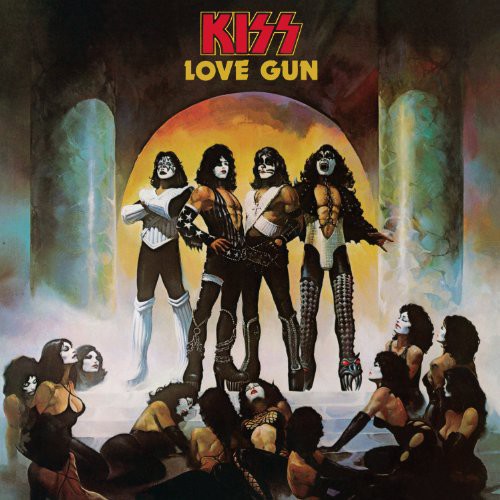 the album cover for Kiss - Love Gun [Deluxe]