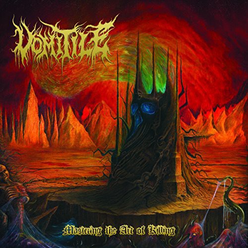 the album cover for Vomitile - Mastering the Art of Killing