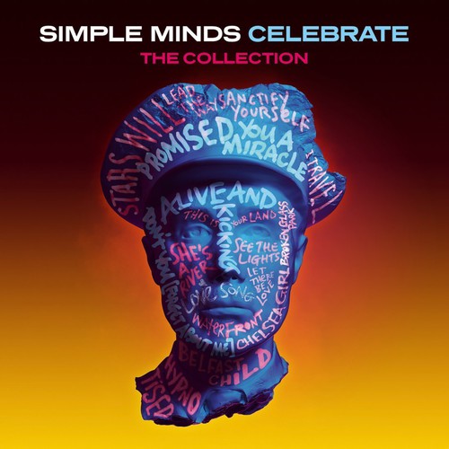 the album cover for Simple Minds - Celebrate: The Collection