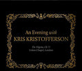the album cover for Kris Kristofferson - An Evening with: Live in London
