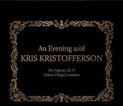 the album cover for Kris Kristofferson - An Evening with: Live in London