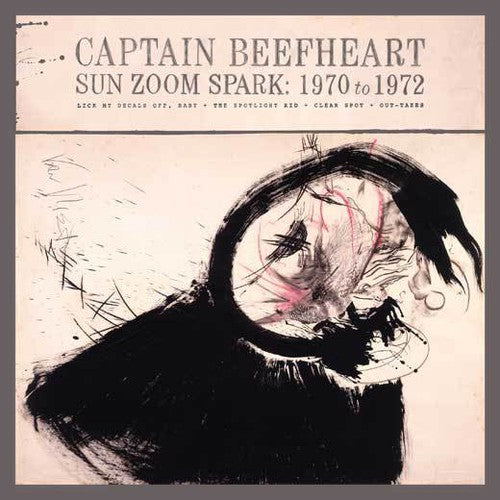 the album cover for Captain Beefheart - Sun, Zoom, Spark: 1970 to 1972 [Limited Edition Vinyl Box Set]