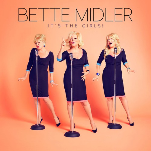 the album cover for Bette Midler - It's the Girls