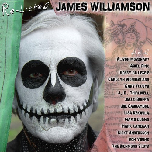 the album cover for James Williamson - Re-Licked