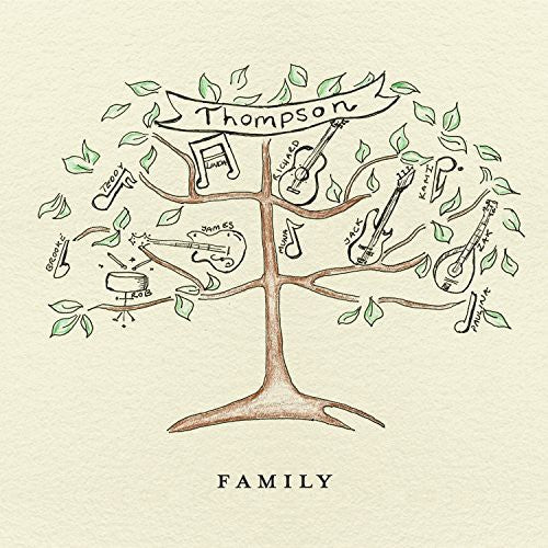 the album cover for Thompson - Family