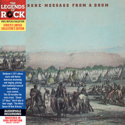the album cover for Redbone - Message From A Drum (Gate) (Coll) [Limited Edition] [Remastered]