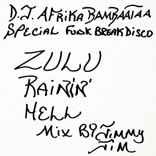 the album cover for Jimmy Jim - Zulu Rain Hell Mix