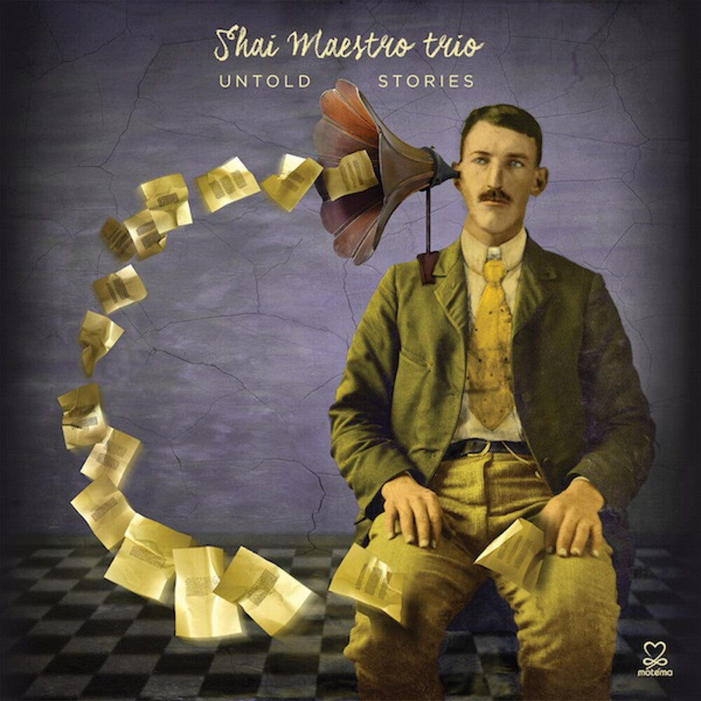 the album cover for Shai Maestro Trio - Untold Stories