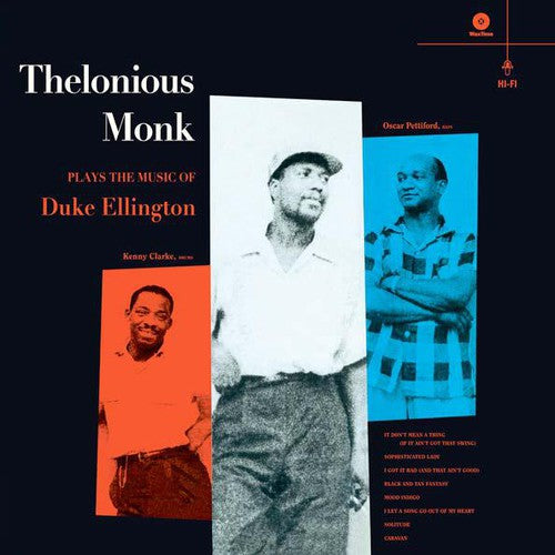 the album cover for Thelonious Monk - Plays the Music of Duke Ellington