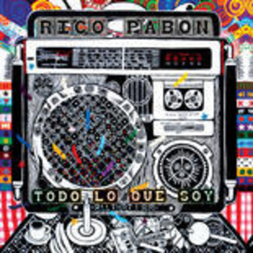 the album cover for Rico PabÃ³n - Todo Lo Que Soy