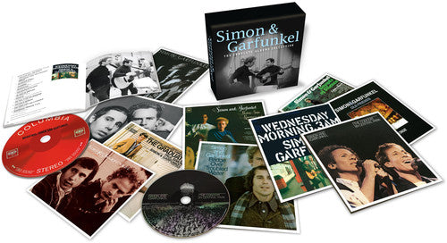 the album cover for Simon & Garfunkel - The Complete Albums Collection [Box Set]