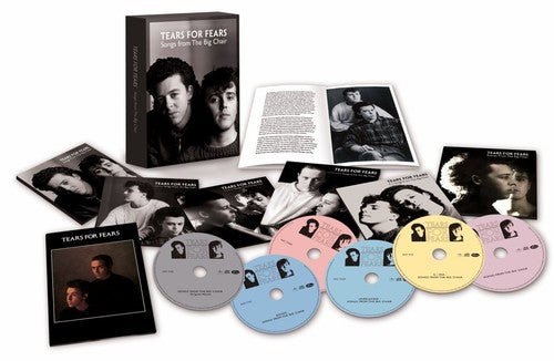 the album cover for Tears For Fears - Songs From The Big Chair: 2014 Remastered Edition [Super Deluxe]