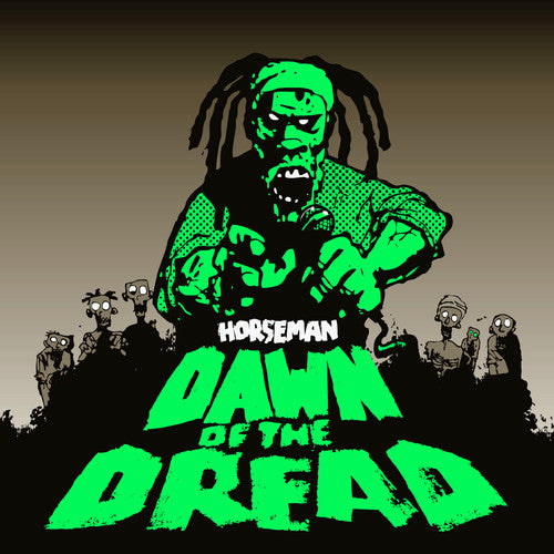 the album cover for Horseman - Dawn of the Dread