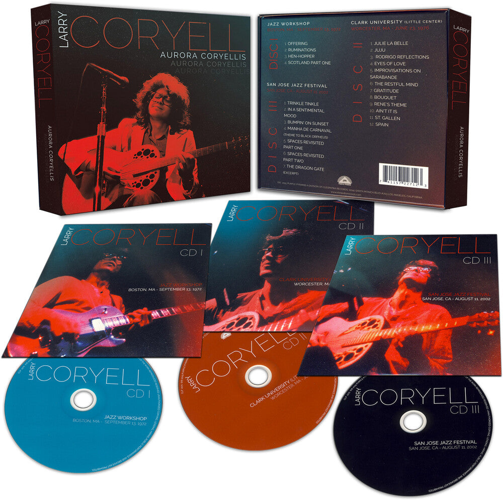 the album cover for Larry Coryell - Aurora Coryellis