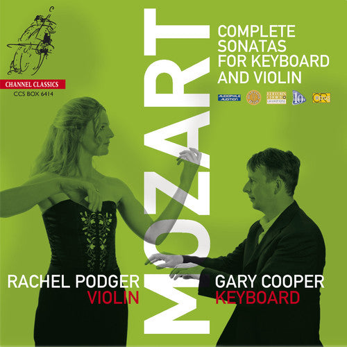 the album cover for Rachel Podger / Cooper,Gary - Complete Sonatas For Keyboard (Fra)