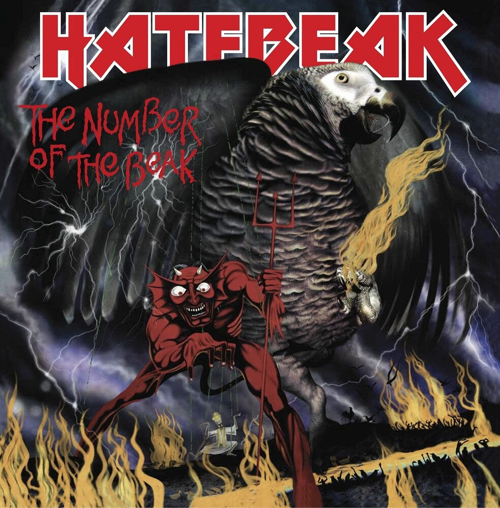 the album cover for HATEBEAK - Number of the Beak