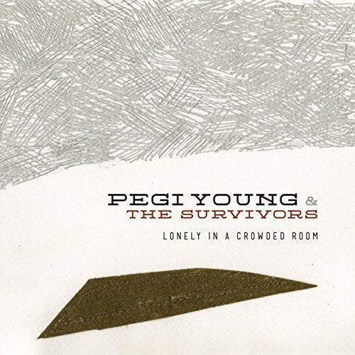 the album cover for Pegi Young & The Survivors - Lonely In A Crowded Room [Vinyl]